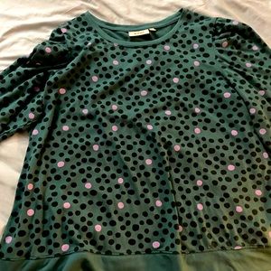EVRI polka dot long sleeve